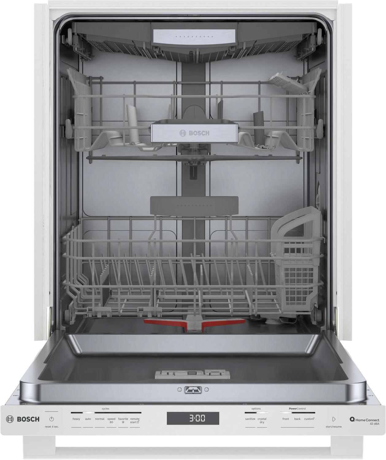 BOSCH SHX78CM2N Bosch 800 Series Dishwasher 24"" White