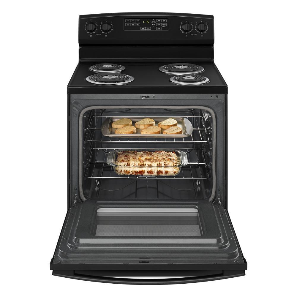 AMANA ACR4503SFB 30-inch Amana Electric Range With Self-clean Option - Black