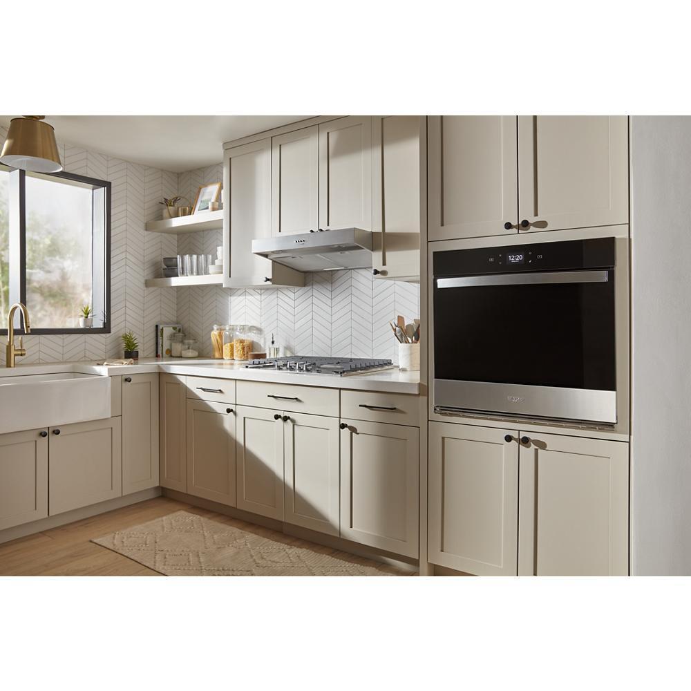 WHIRLPOOL WOES5030LZ 
5.0 Cu. Ft. Single Wall Oven With Air Fry When Connected