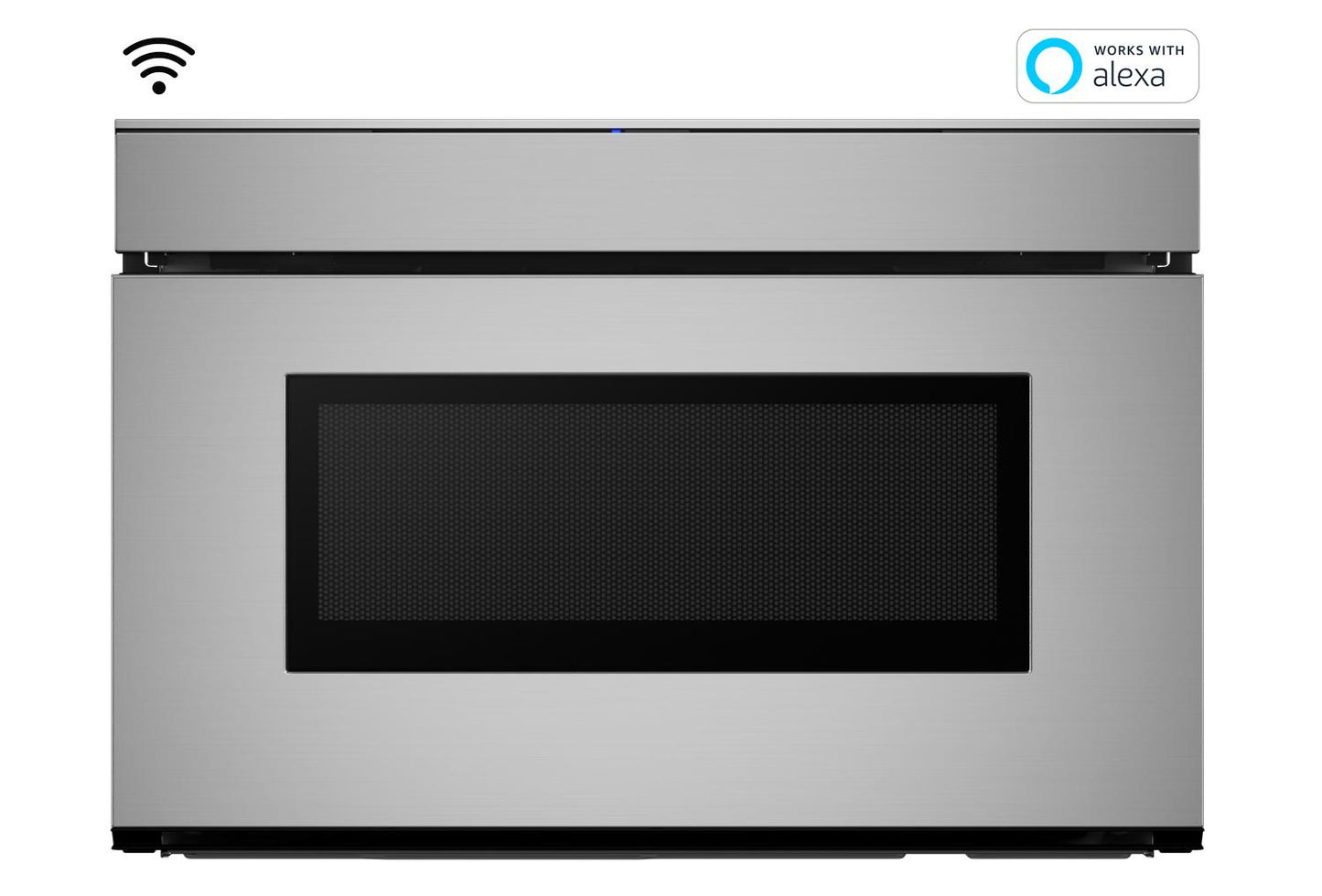 SHARP SMD2479JS 24 In. 1.2 Cu. Ft. 950w Sharp Stainless Steel Smart Easy Wave Open ...