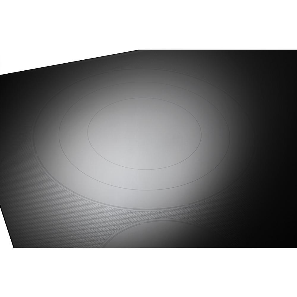 KITCHENAID KCES556HBL 36"" Electric Cooktop With 5 Elements and Knob Controls - Black