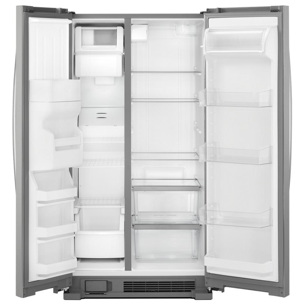 WHIRLPOOL WRS335SDHM Whirlpool 36-inch Wide Side-by-side Refrigerator - 25 Cu. Ft. - ...
