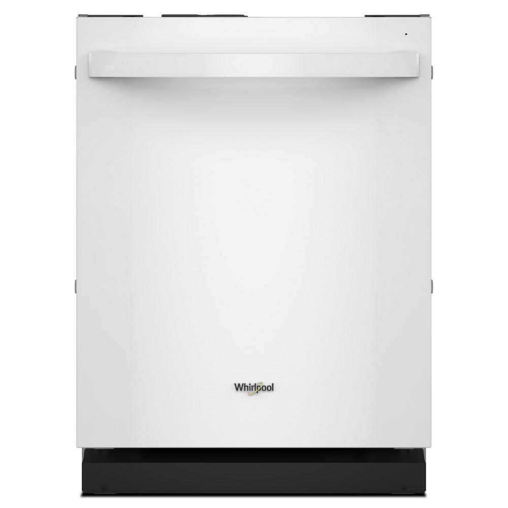 WHIRLPOOL WDT550SAPW 44 Dba Ada Compliant Dishwasher Flush With Cabinets With 3rd Rack