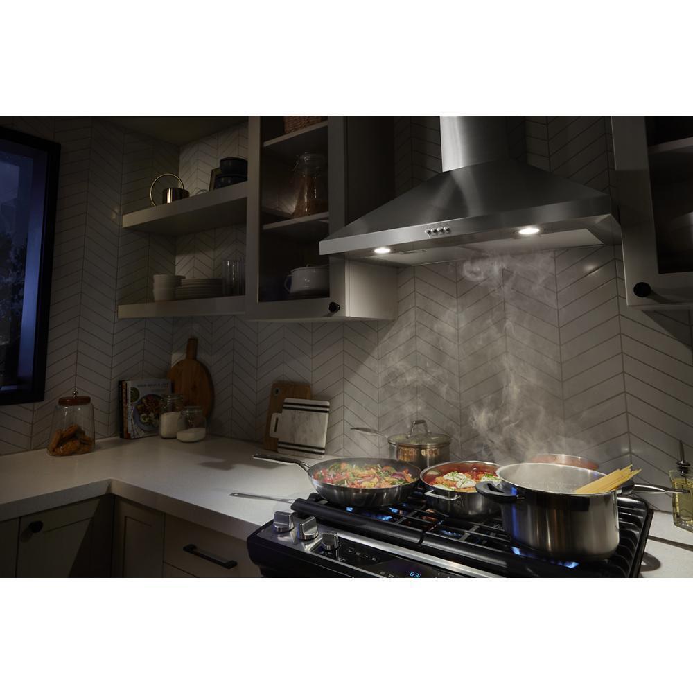 WHIRLPOOL WVW53UC6LS Whirlpool 36"" Chimney Wall Mount Range Hood