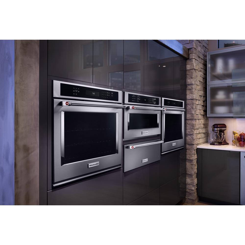 KITCHENAID KMBP107ESS 27"" Built In Microwave Oven With Convection Cooking - Stainless Steel