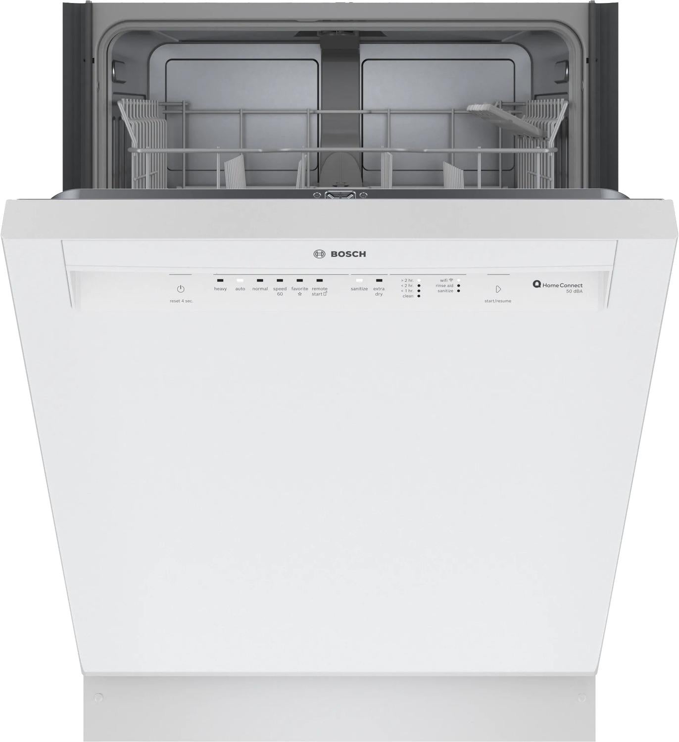 BOSCH SHE3AEM2N Bosch 100 Series Dishwasher 24"" White