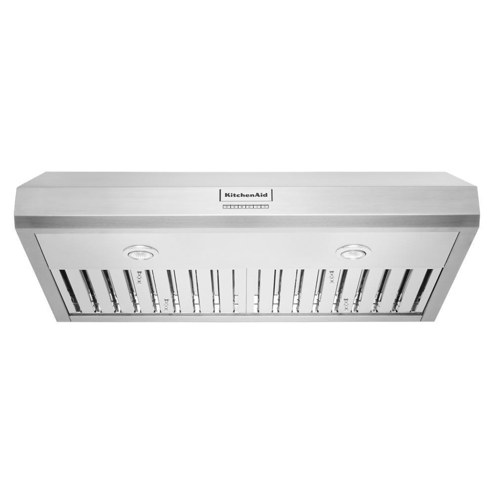 KITCHENAID KVUC606KSS 36"" 585 Cfm Motor Class Commercial-style Under-cabinet Range Hood S...