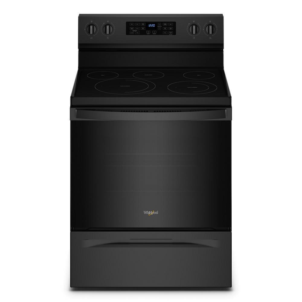 WHIRLPOOL WFE550S0LB 5.3 Cu. Ft. Whirlpool Electric 5-in-1 Air Fry Oven