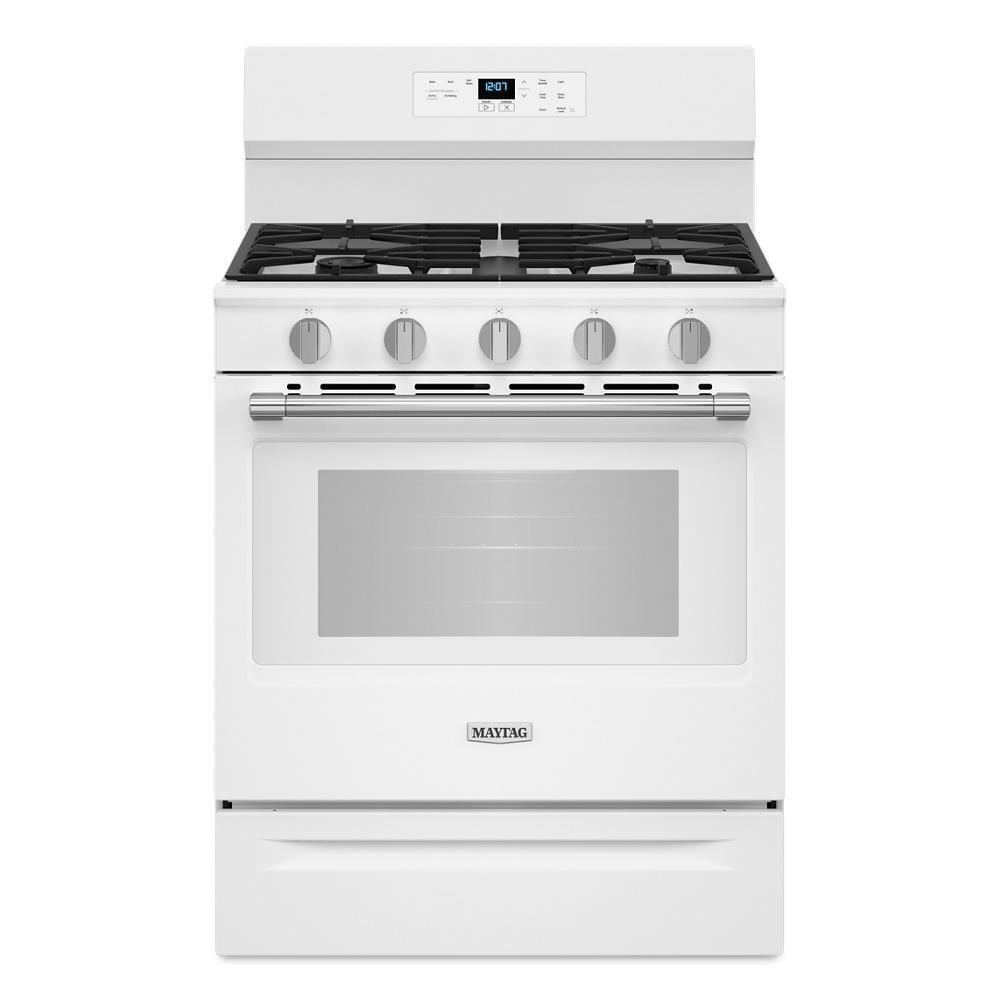 MAYTAG MFGS6030RW 30-inch Wide Gas Range With No Preheat Air Fry and Air Baking - 5.0...