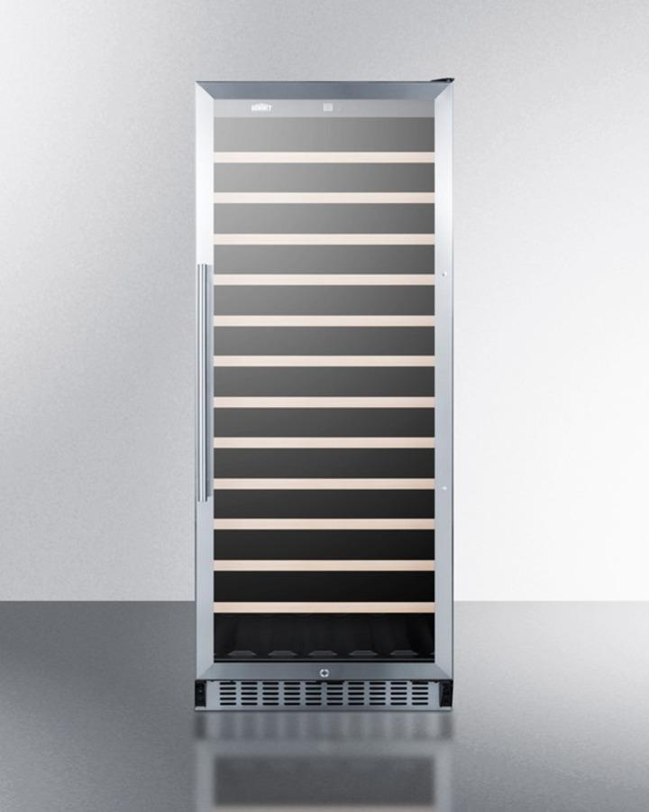 SUMMIT SWC1102 102 Bottle Single-zone Wine Cellar With Glass Door, Digital THERMOS...