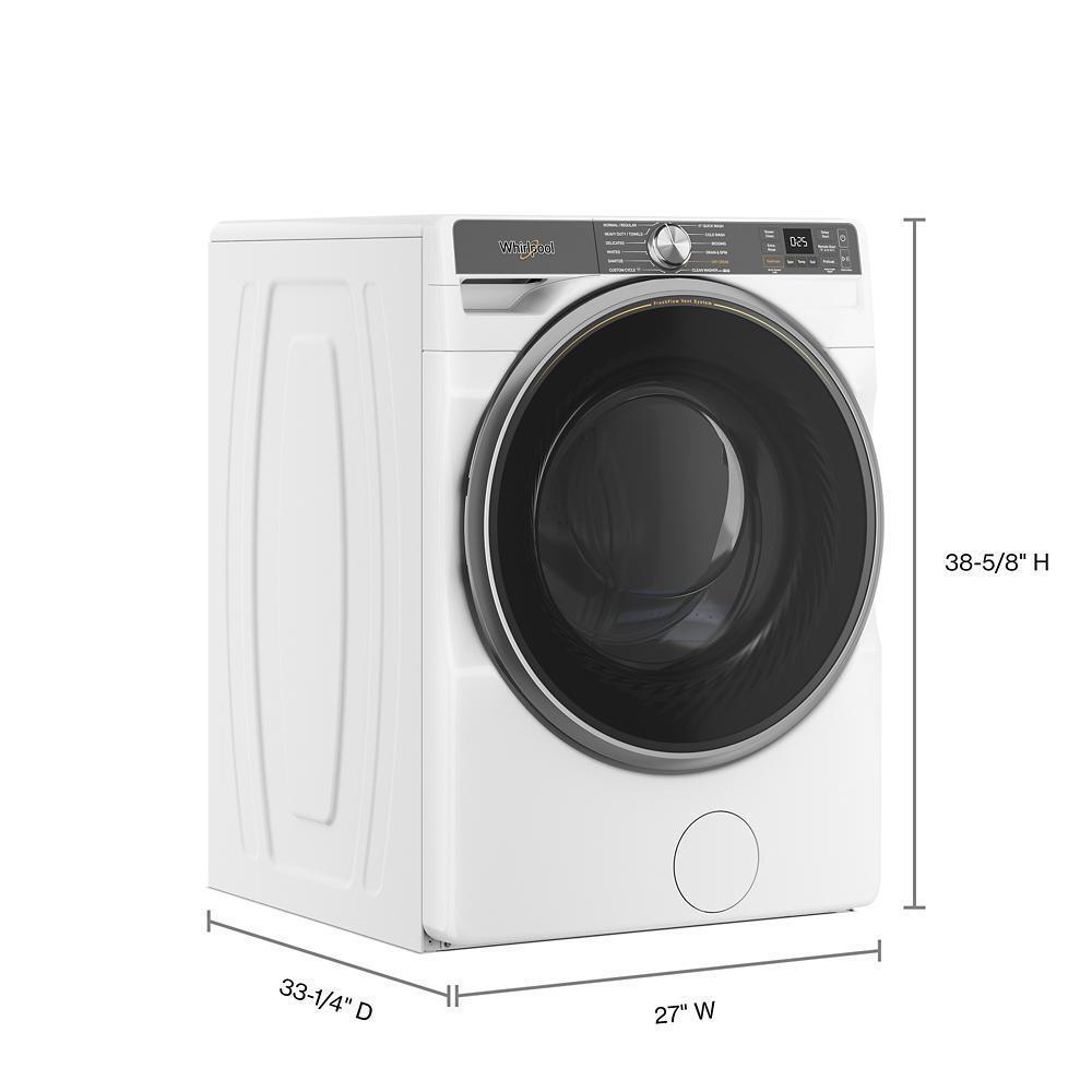 WHIRLPOOL WFW6720RW 5.0 Cu. Ft. Smart Front Load Energy Star Washer With the FRESHFL...