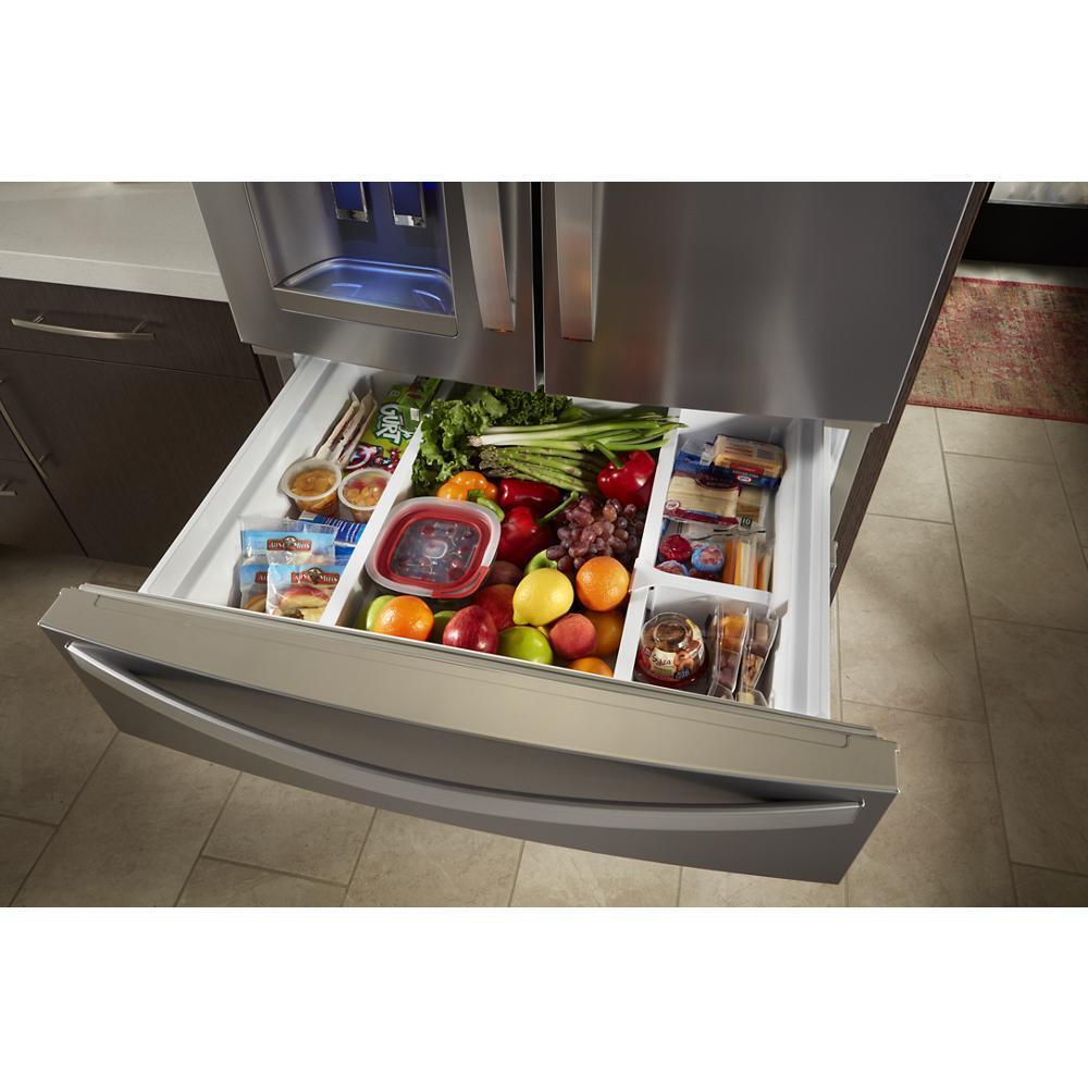 WHIRLPOOL WRX735SDHW Whirlpool 36-inch Wide French Door Refrigerator - 25 Cu. Ft. - W...
