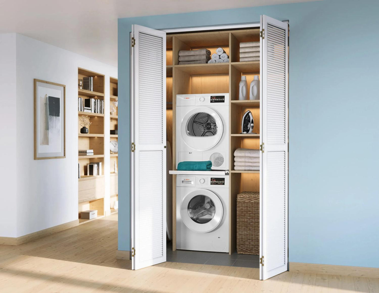 BOSCH WPA12100UC Bosch 300 Series Compact Condensation Dryer