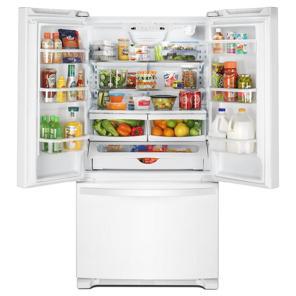 WHIRLPOOL WRFF5333PW Whirlpool 33-inch Wide French Door Refrigerator - 22 Cu. Ft.