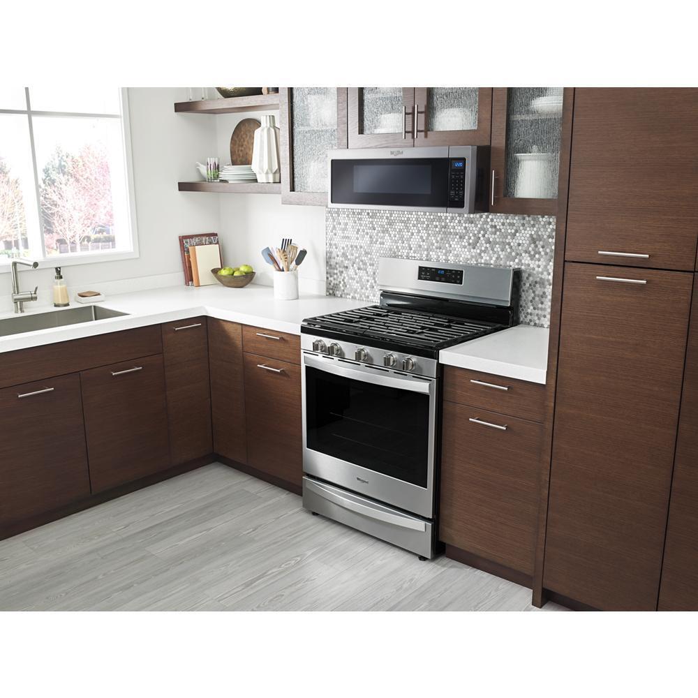 WHIRLPOOL WML35011KS Whirlpool 1.1 Cu. Ft. Low Profile Microwave Hood Combination