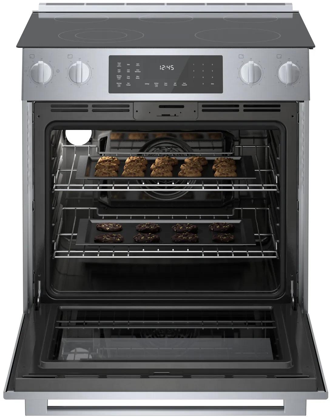 BOSCH HEI8056U Bosch Electric Slide-in Range 30'' Stainless Steel