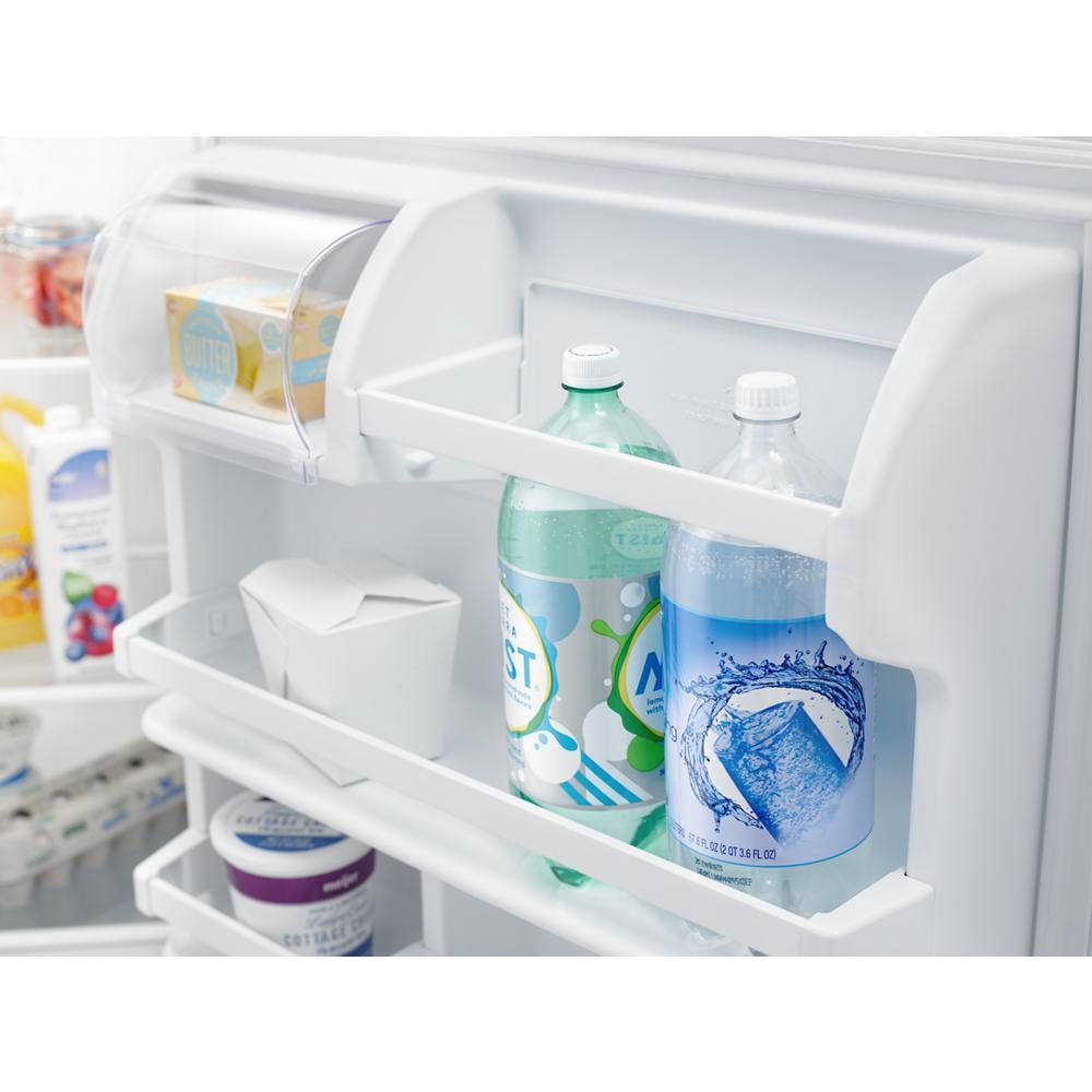 AMANA ART318FFDS 30-inch Wide Top-freezer Refrigerator With Glass Shelves - 18 Cu. F...