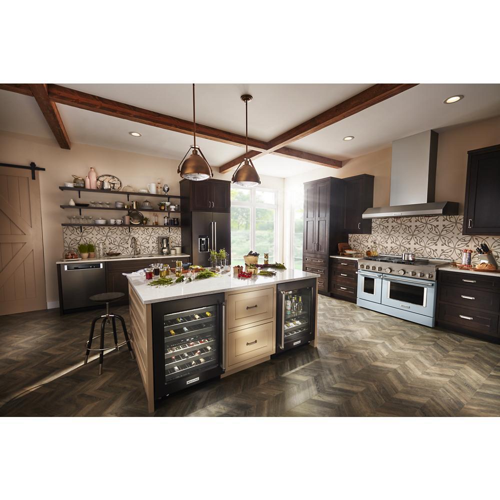 KITCHENAID KDPM804KBS 44 Dba Dishwasher With Freeflex Third Rack and LED Interior LIG...