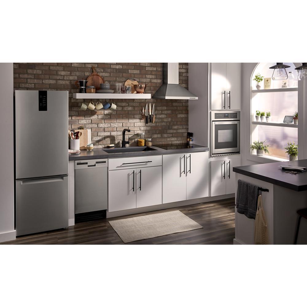 WHIRLPOOL WRB543CMJZ Whirlpool 24-inch Wide Bottom-freezer Refrigerator - 12.7 Cu. Ft.
