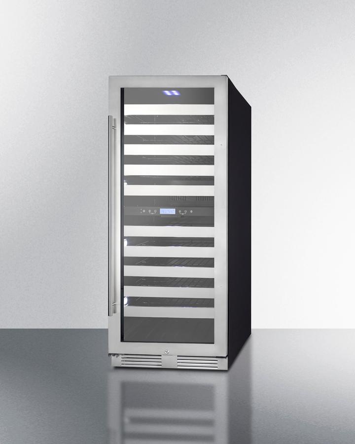 SUMMIT SWCP2116 Summit 24"" Wide Dual-zone Wine Cellar
