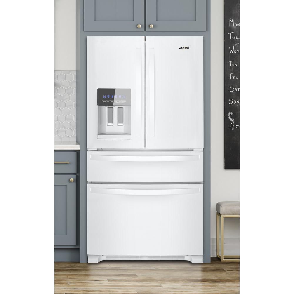 WHIRLPOOL WRX735SDHW Whirlpool 36-inch Wide French Door Refrigerator - 25 Cu. Ft. - W...