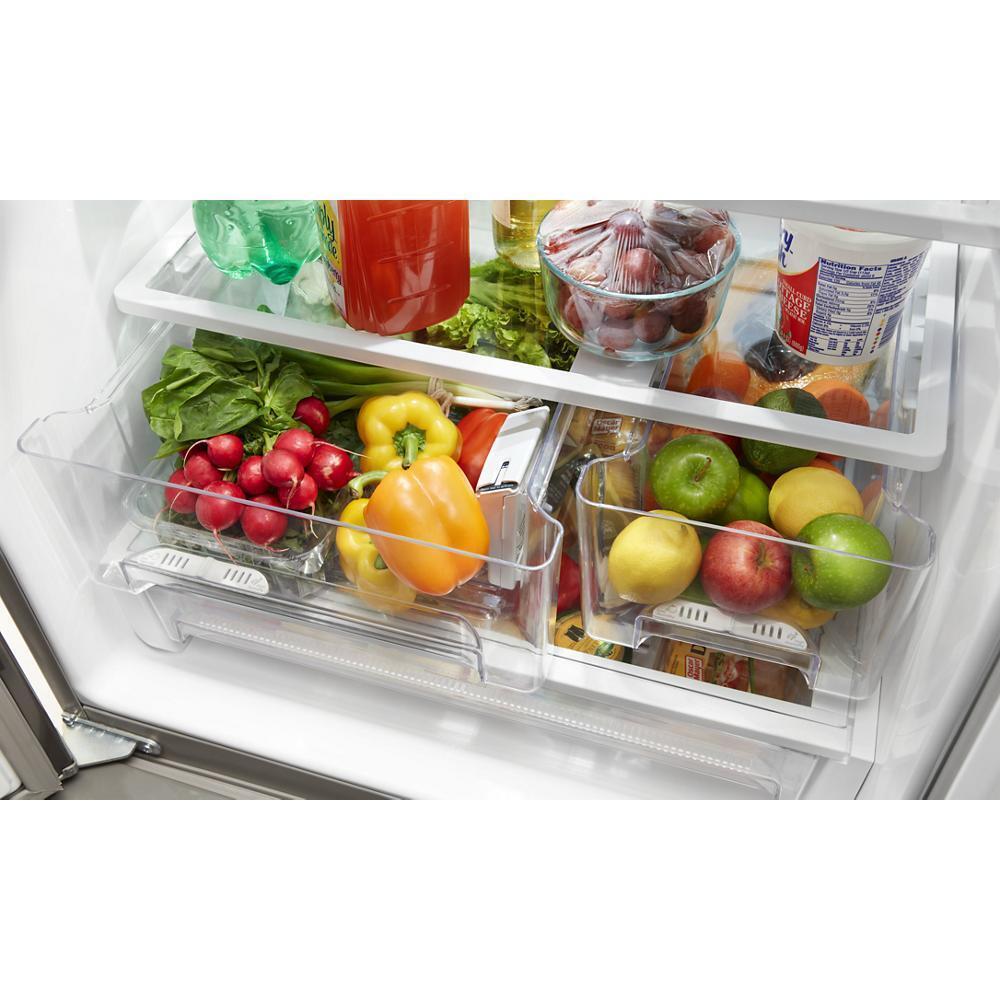 WHIRLPOOL WRF560SEHV Whirlpool 30-inch Wide French Door Refrigerator - 20 Cu. Ft.