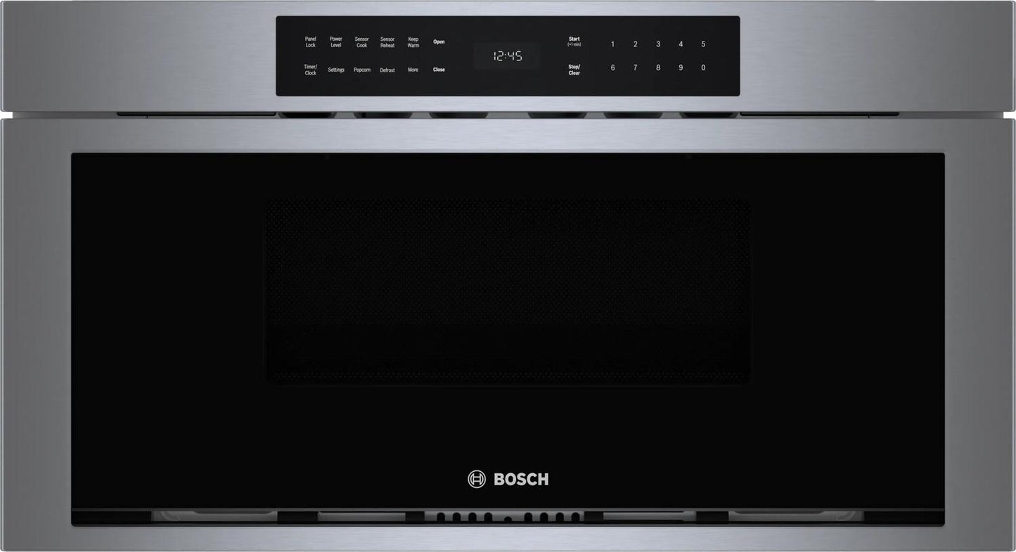 BOSCH HMD8053UC Bosch 30"" Drawer Microwave 800 Series - Stainless Steel