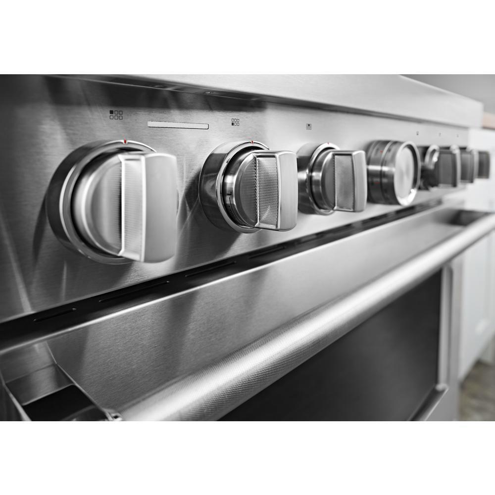 KITCHENAID KFGC506JSS Kitchenaid 36'' Smart Commercial-style Gas Range With 6 Burners ...
