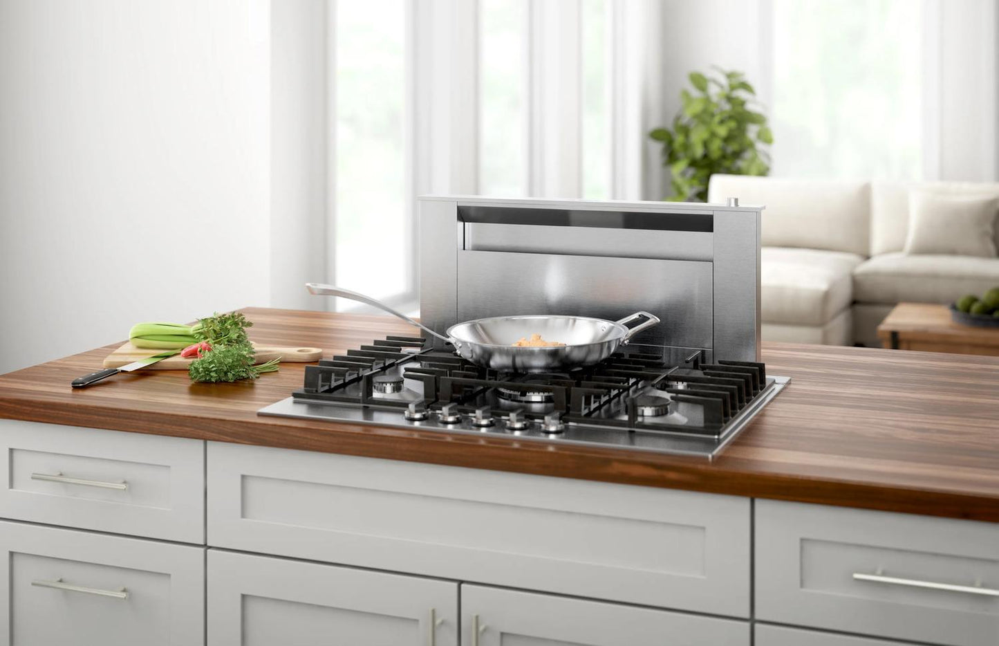 BOSCH NGM8659UC Bosch 800 Series Gas Cooktop 36"" Stainless Steel Ngm8659uc