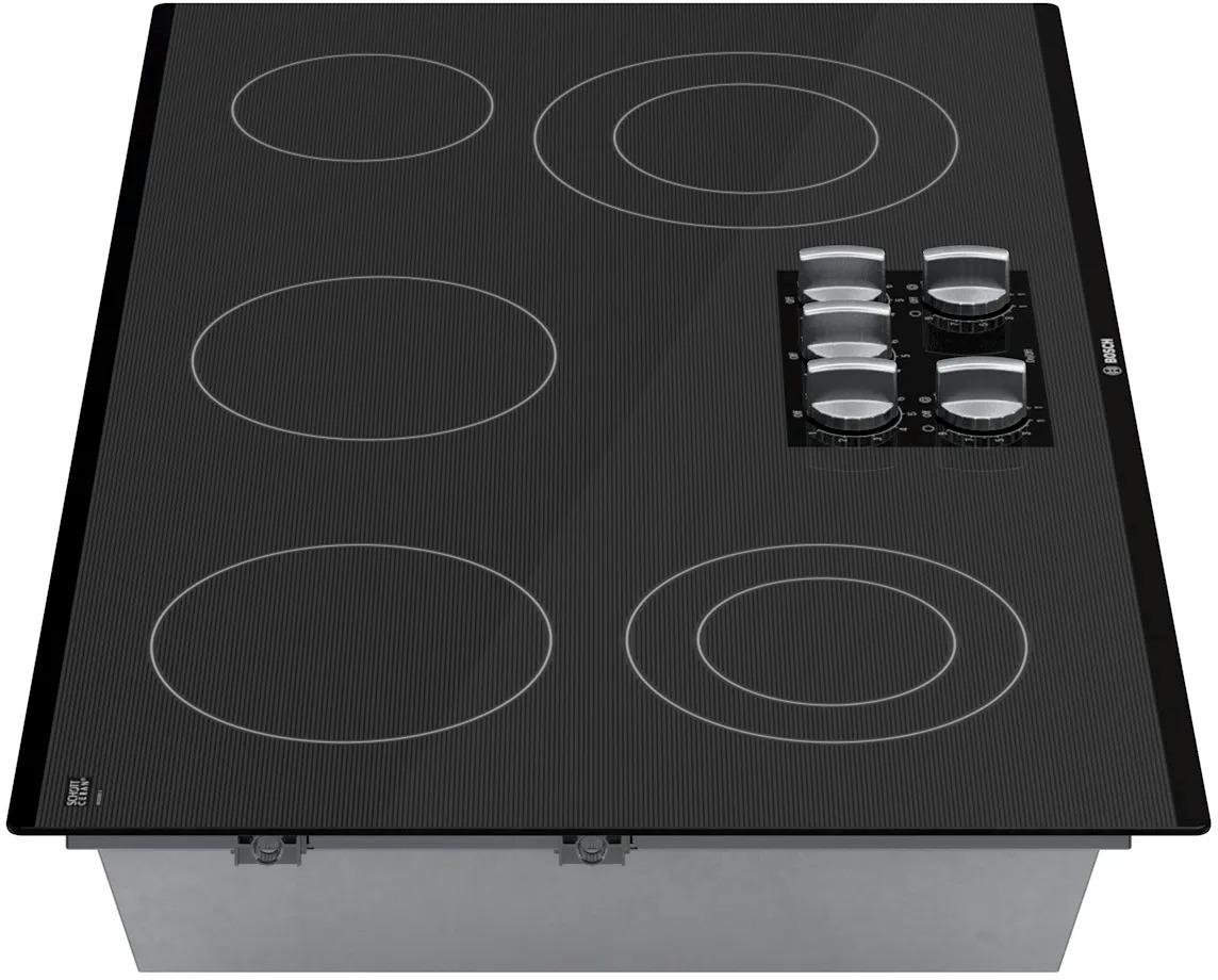 BOSCH NEM5666UC Bosch 36"" Electric Cooktop 500 Series - Black Frameless