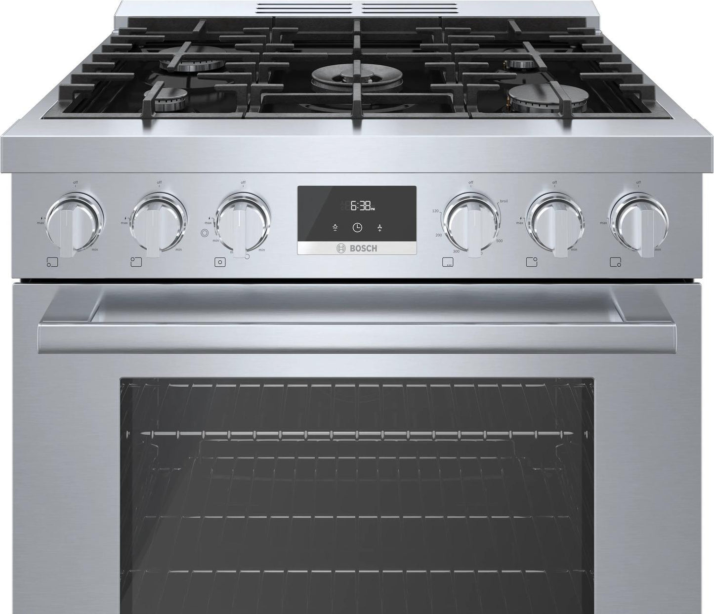 BOSCH HGS8055UC 800 Series Gas Freestanding Range 30'' Stainless Steel Hgs8055uc