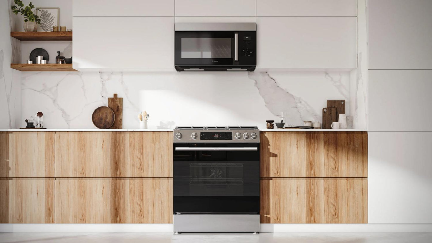 BOSCH HGF1050MUC Bosch 100 Series Freestanding Gas Range Stainless Steel