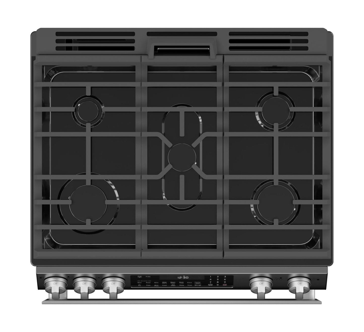 SHARP SSG3065JS Sharp 30 In. Gas Convection Slide-in Range With Air Fry