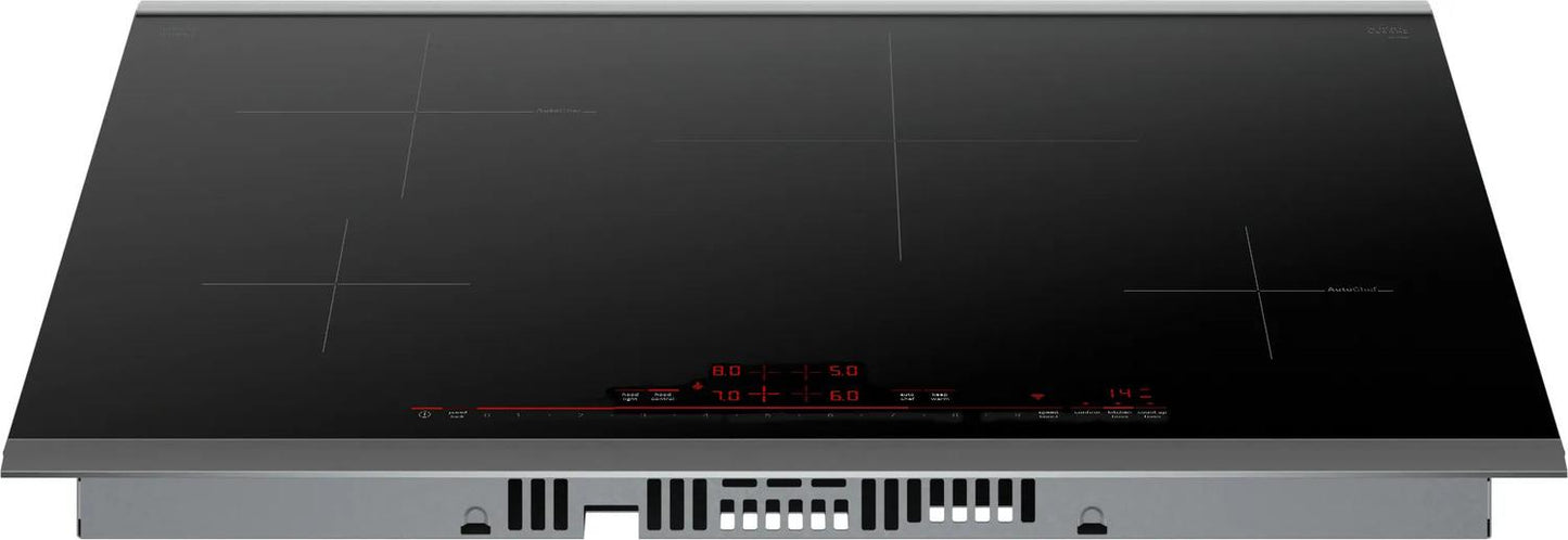 BOSCH NIT8060SUC 800 Series Induction Cooktop 30'' Black, Surface Mount Without FRAM...