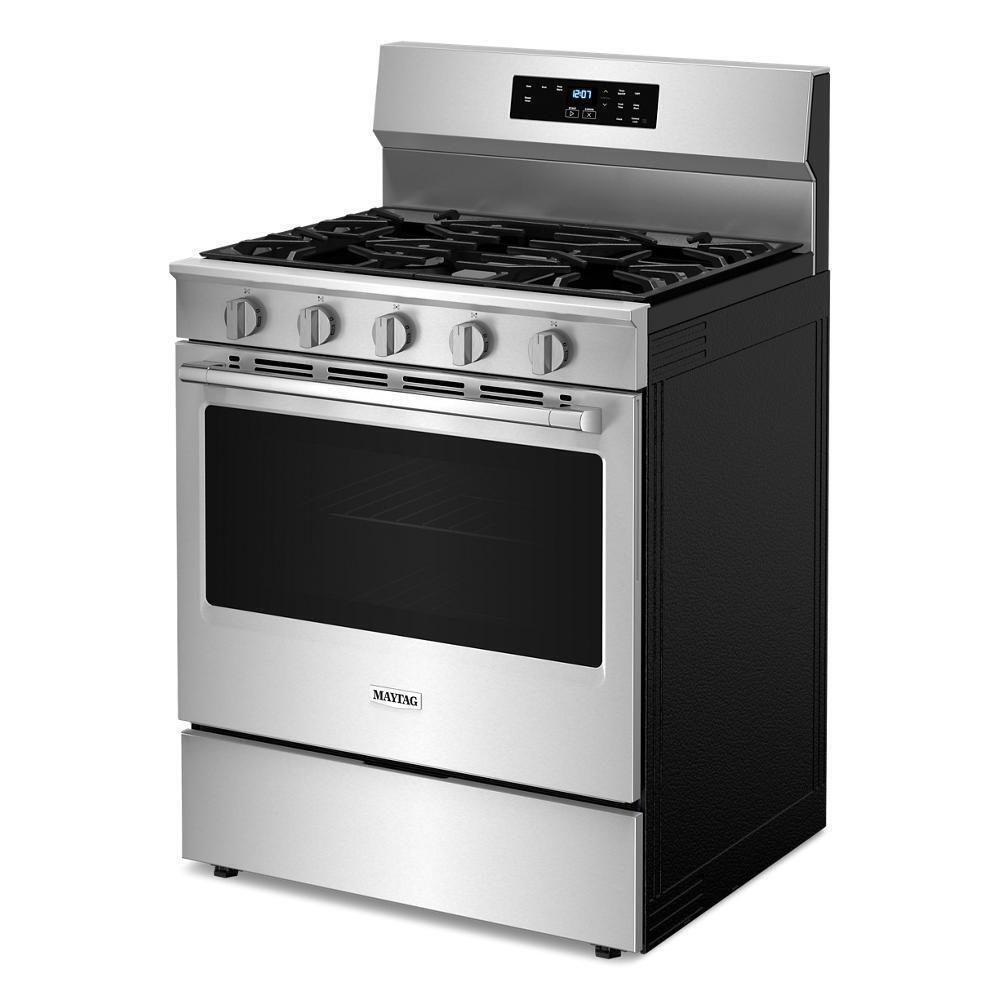 MAYTAG MFGS4030RS Maytag 30-inch Wide Gas Range With Steam Clean - 5.0 Cu. Ft.