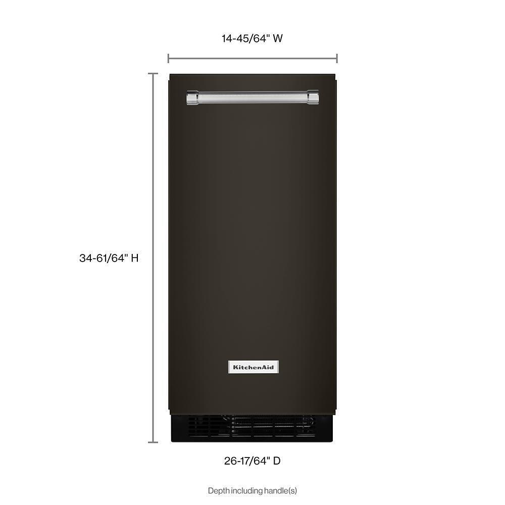 KITCHENAID KUIX535HBS Kitchenaid 15'' Automatic Ice Maker With Printshield Finish ...