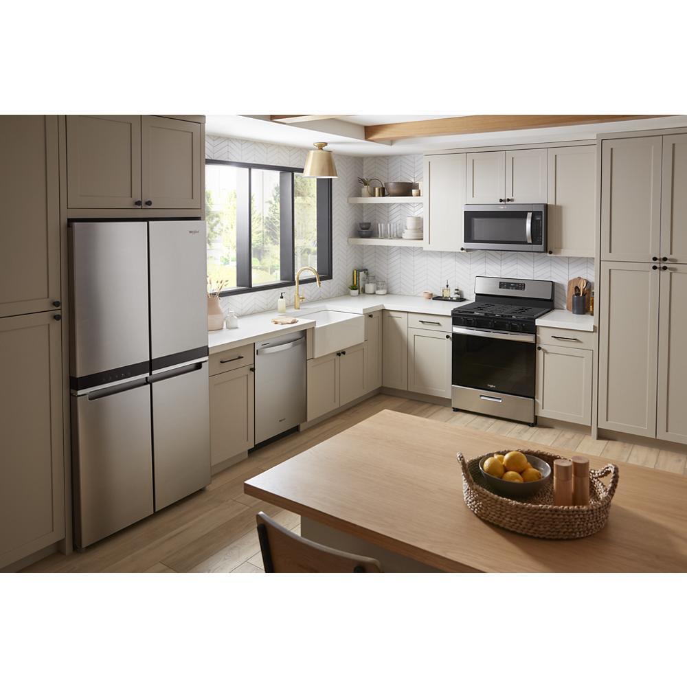 WHIRLPOOL WFG505M0MS 5.1 Cu. Ft. Freestanding Gas Range With Edge To Edge Cooktop