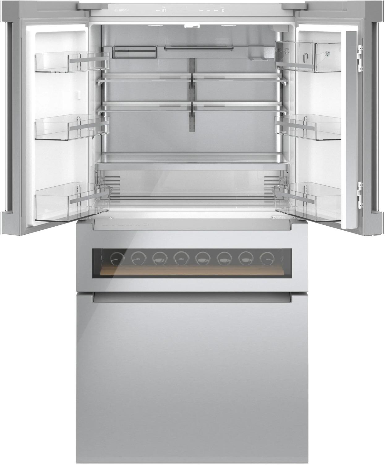 BOSCH B36CL81ENG 800 Series French Door Bottom Mount Refrigerator 36'' Easy Clean ST...