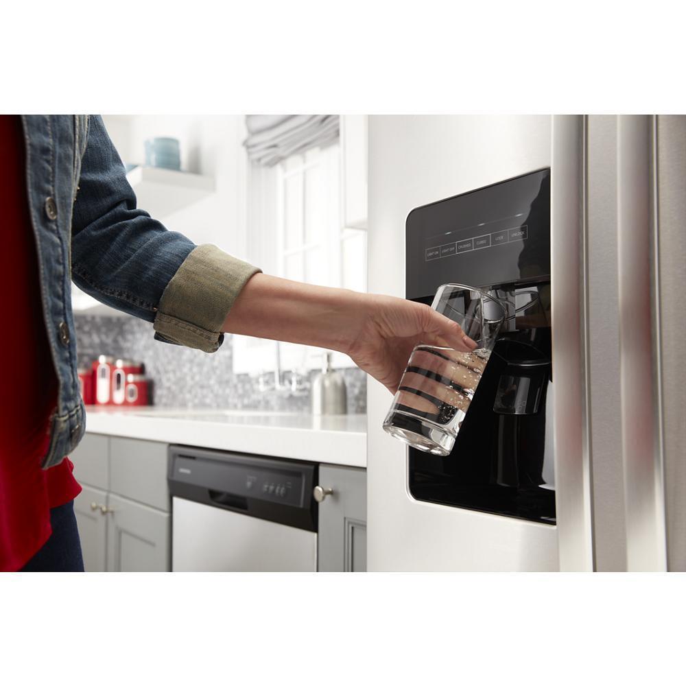 AMANA ASI2175GRS Amana 33-inch Side-by-side Refrigerator With Dual Pad External I...