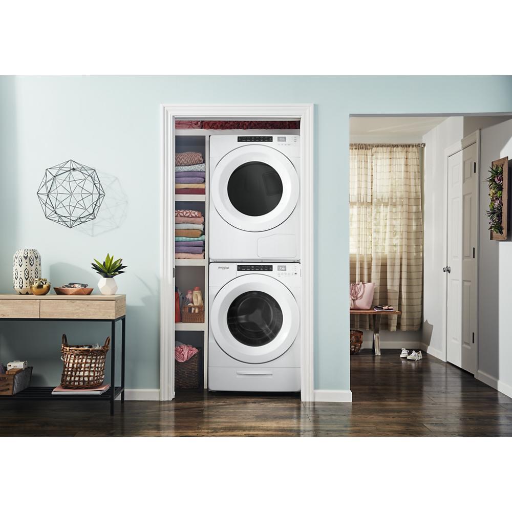 WHIRLPOOL WHD560CHW Whirlpool 7.4 CU.FT Front Load Heat Pump Dryer With Intiutitive ...