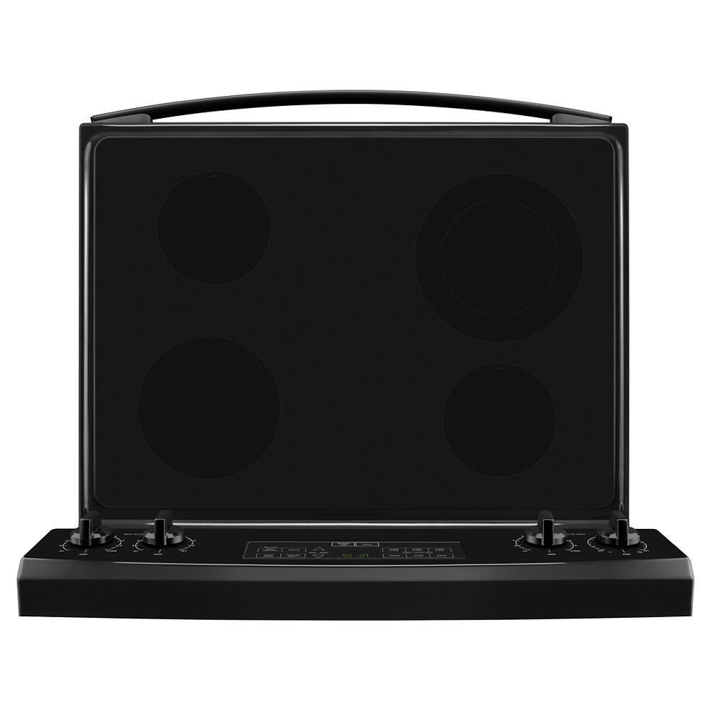 AMANA AER6303MFB 30-inch Amana Electric Range With Extra-large Oven Window - Black