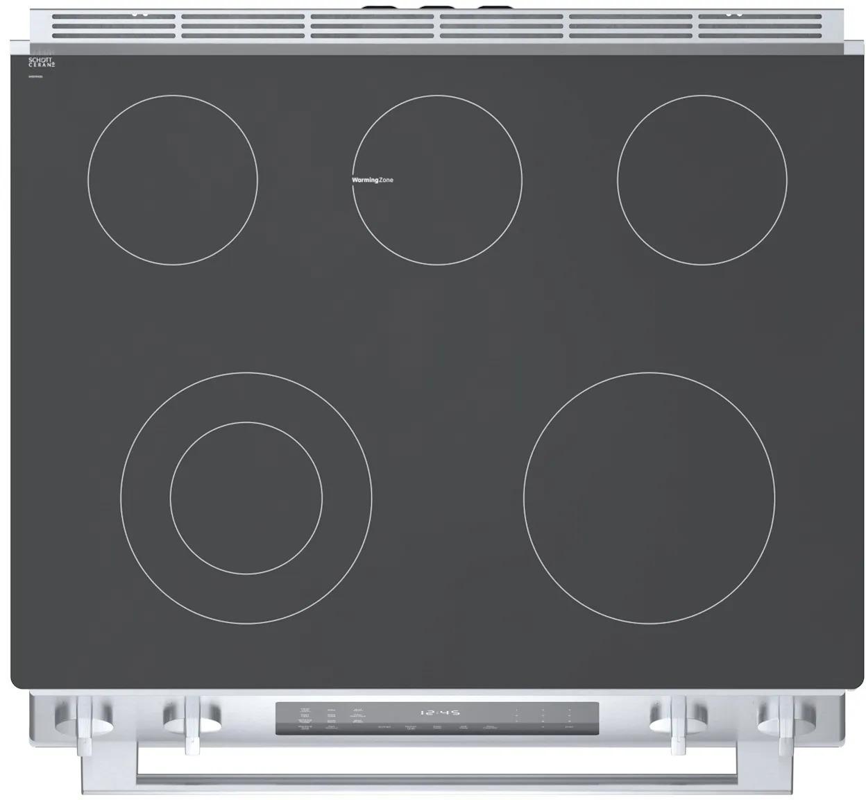 BOSCH HEI8056U Bosch Electric Slide-in Range 30'' Stainless Steel
