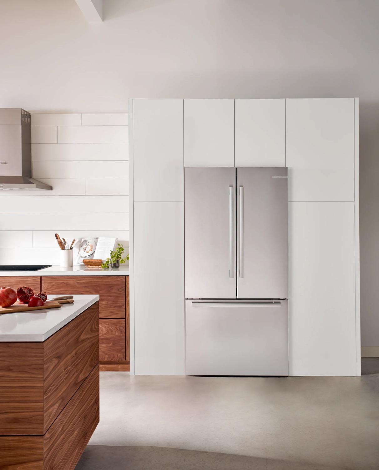 BOSCH B36CT80SNS Bosch French Door Bottom Mount Inox-easyclean