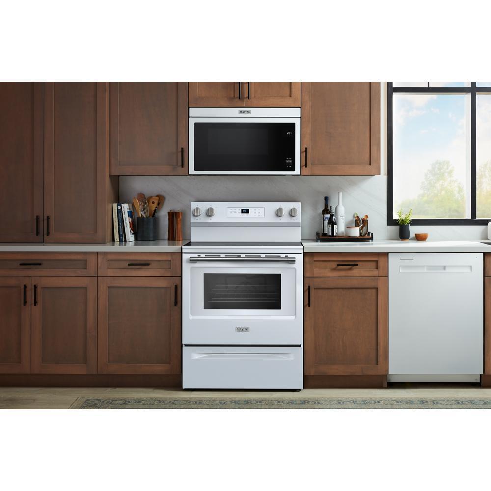 MAYTAG MFES6030RW 30-inch Wide Electric Range With No Preheat Air Fry and Air Baking ...