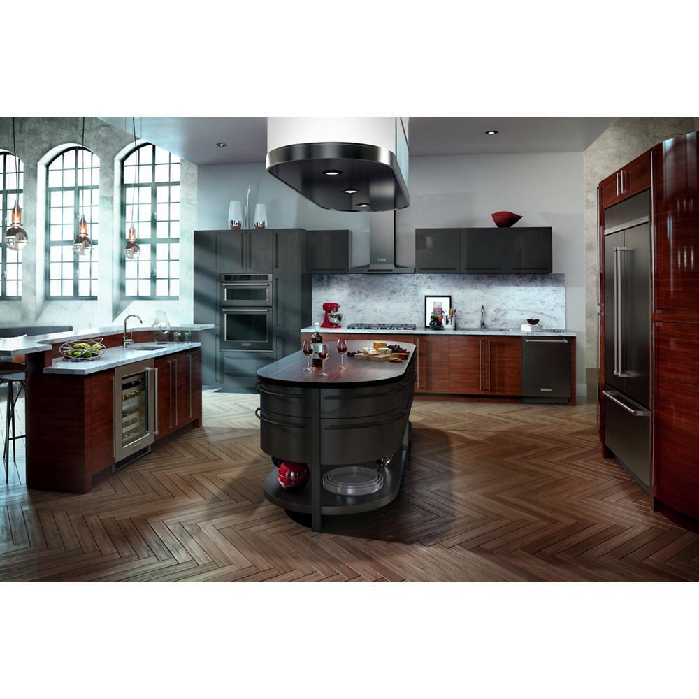 KITCHENAID KBFN502EBS Black-on-stainless Kitchenaid 24.2 Cu. Ft. 42"" Width Built-in ST...