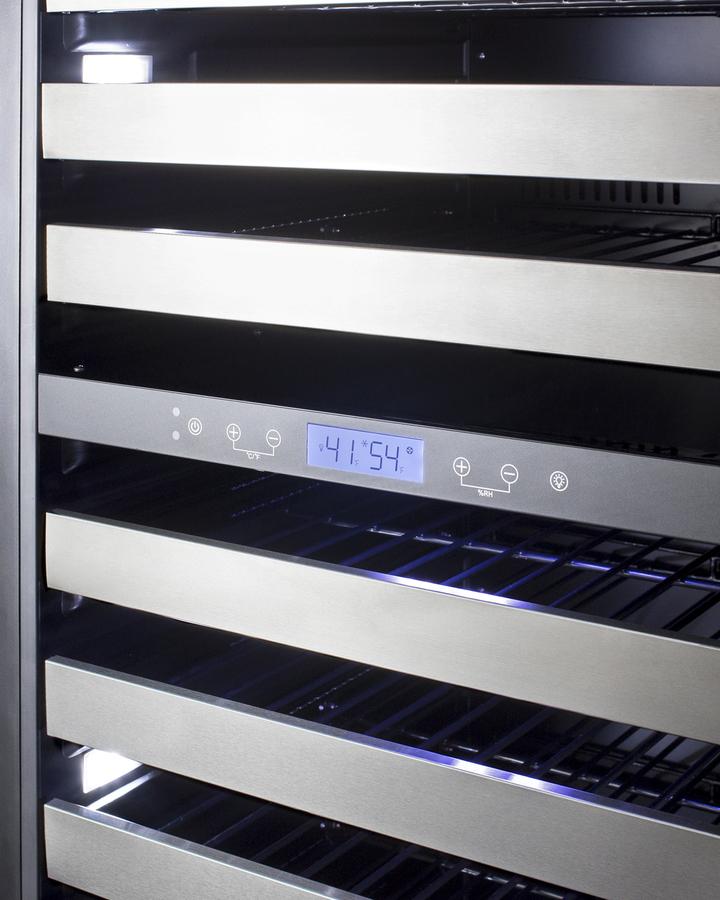 SUMMIT SWCP2116LHD Summit 24"" Wide Dual-zone Wine Cellar