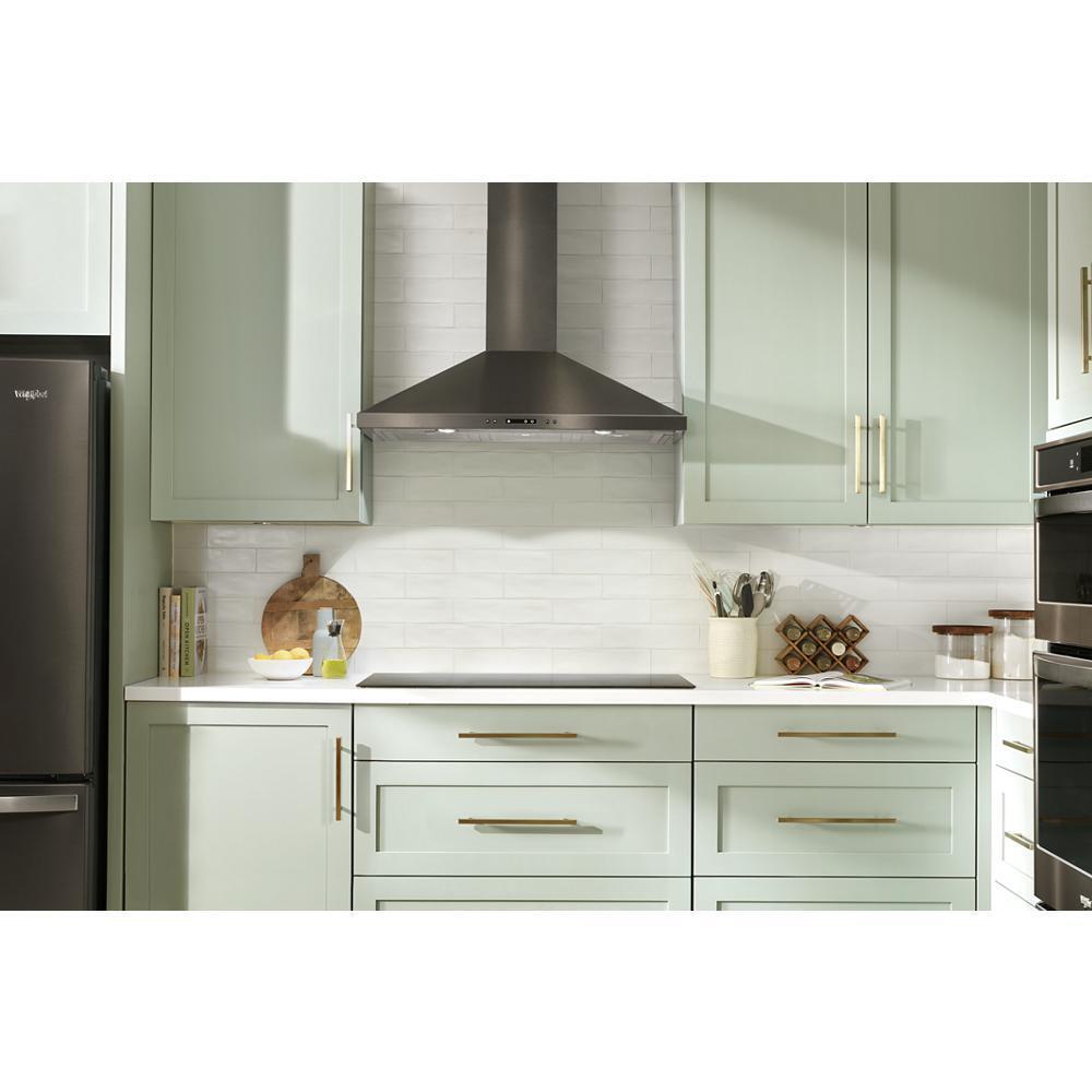 WHIRLPOOL WCE55US6HB 36-inch Electric Ceramic Glass Cooktop With Dual Radiant Element
