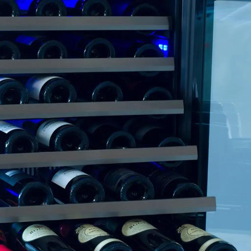 XO APPLIANCE XOU15WOFL XO Appliance Wine Cellar 15"" Solid Overlay Door Lh
