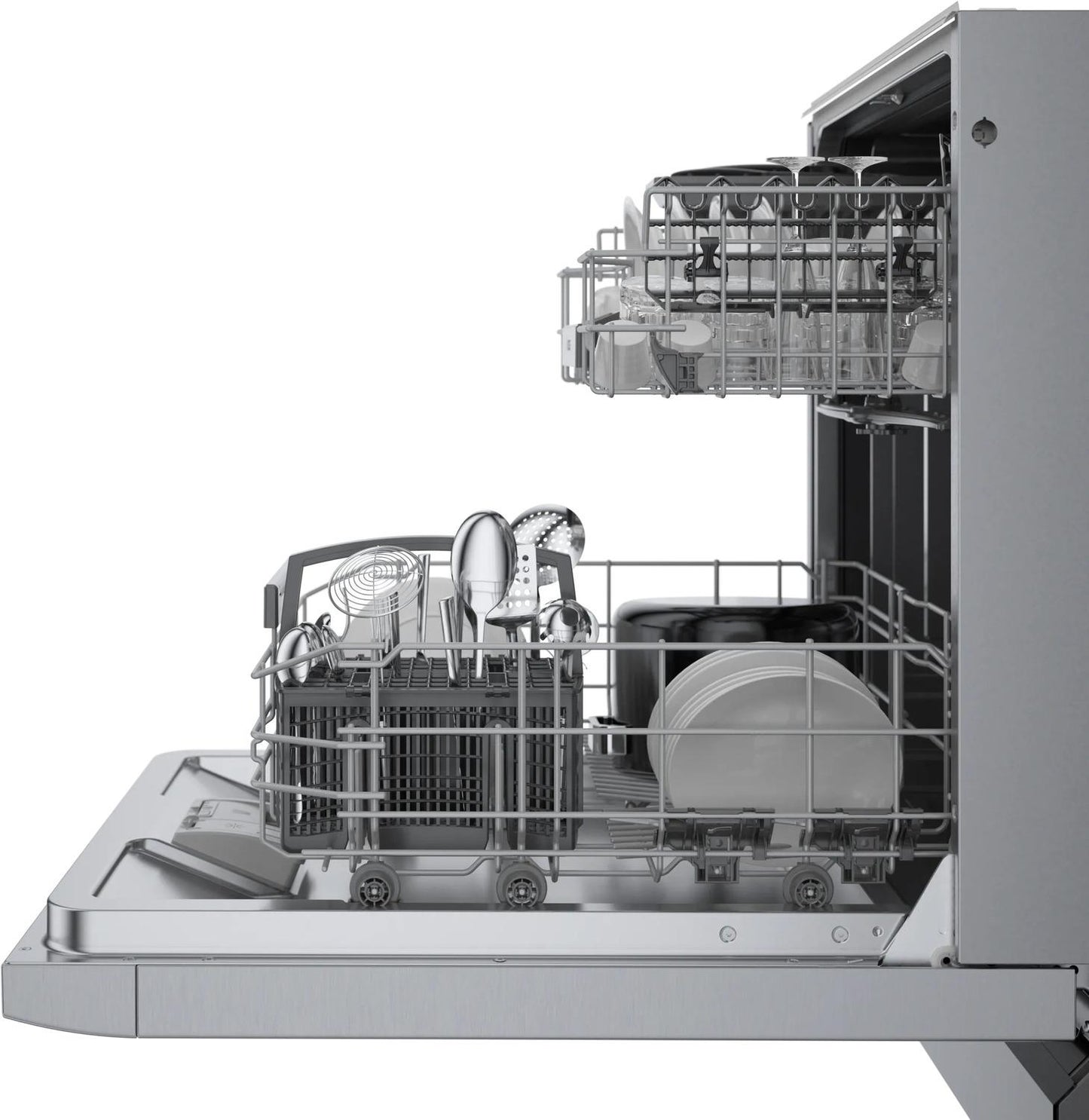 BOSCH SGE53C55UC Bosch 300 Series Dishwasher 24"" Stainless Steel