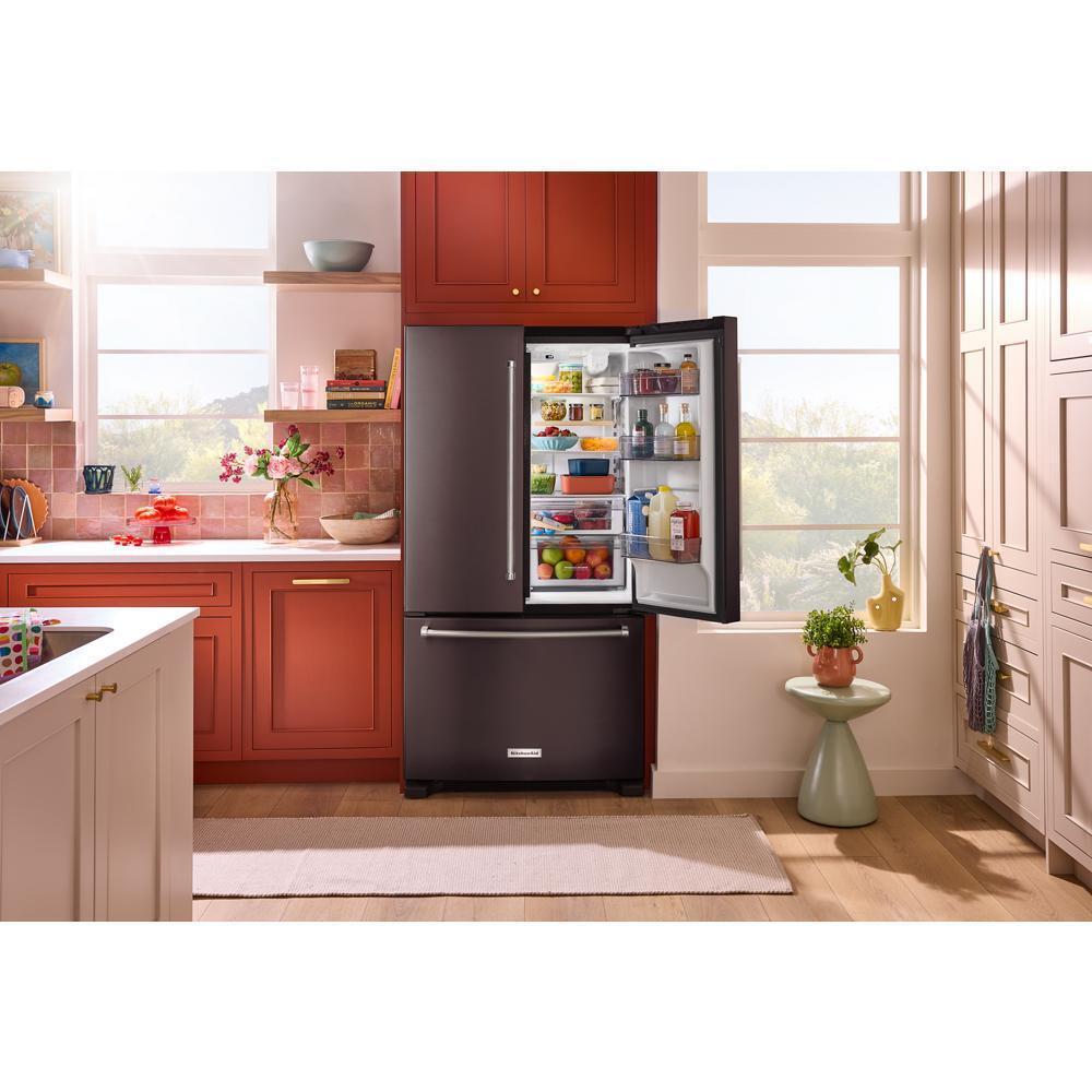 KITCHENAID KRFC136RBS 20 Cu. Ft. 36-inch Width Counter-depth French Door Refrigerator WIT...